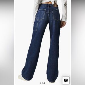 Free People We the Free Tinsley High Waist Baggy Jeans